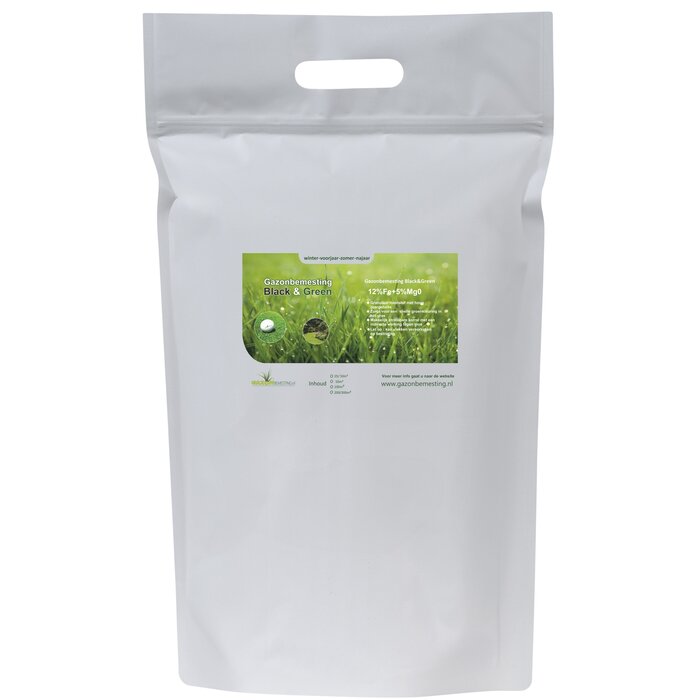 Gazonbemesting Gazonbemesting Black en Green ijzer, indirect tegen mos - tot 100 m²