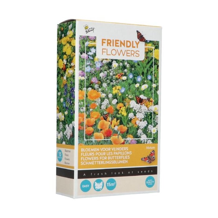 Buzzy® Friendly Flowers Vlinders Laag < 15m²