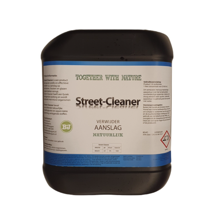 Global Green Pact Street Cleaner groene aanslag reiniger - 10 liter