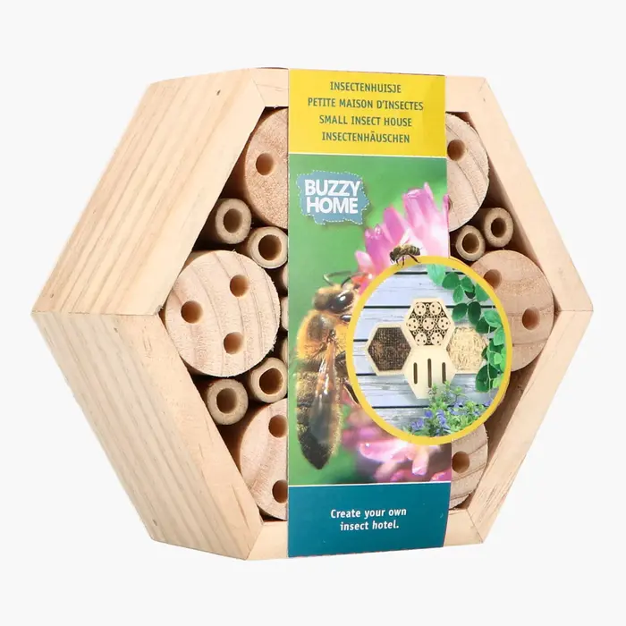 Buzzy Bird Nature Buzzy® Home Hexagon bijen hotel