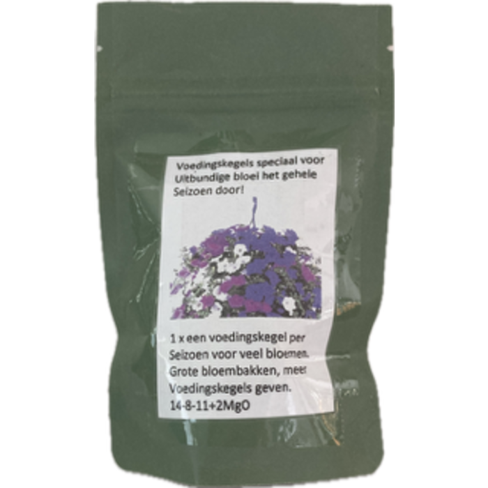 Grasjan voedingskegel 14-8-11+2MgO rijke bloei terraspotten