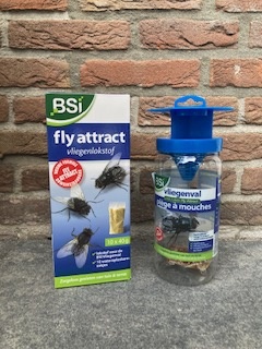 BSi Bsi Fly Attact vliegenval met lokstof + lokstof 10 x 40 gr