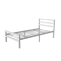 AirSleeperz® metalen bedframe Job White 90x200 cm - 1 persoons