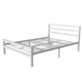 AirSleeperz® metalen bedframe Job White 140x200 cm - 2 persoons