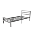 AirSleeperz® metalen bedframe Job Grey 90x200 cm - 1 persoons