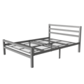 AirSleeperz® metalen bedframe Job Grey 140x200 cm - 2 persoons