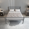 AirSleeperz® metalen bedframe Sara Grey 140x200 cm - 2 persoons