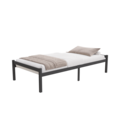 AirSleeperz® metalen bedframe Luuk Black 90x200 cm - 1 persoons