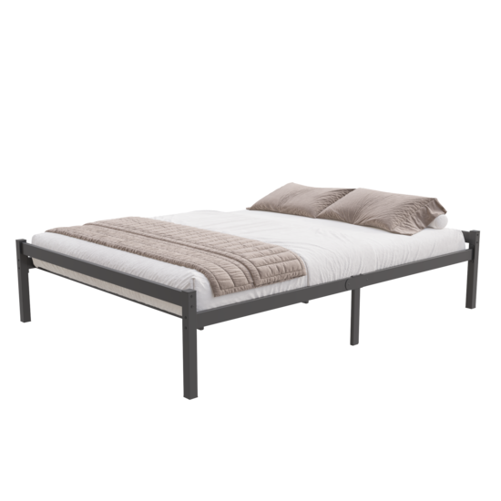 AirSleeperz® metalen bedframe Luuk Black 140x200 cm - 2 persoons