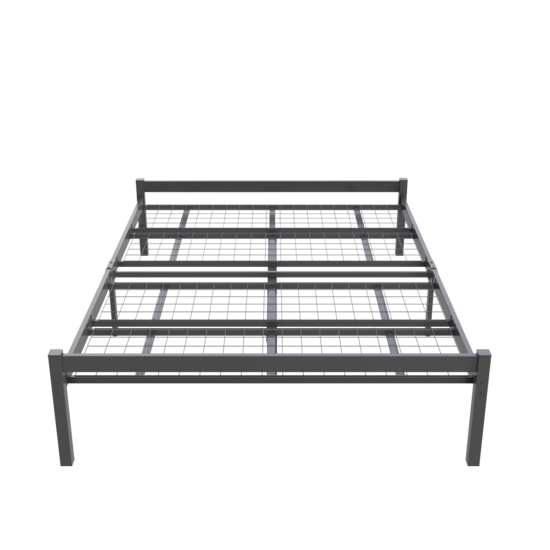 AirSleeperz® metalen bedframe Luuk Black 140x200 cm - 2 persoons