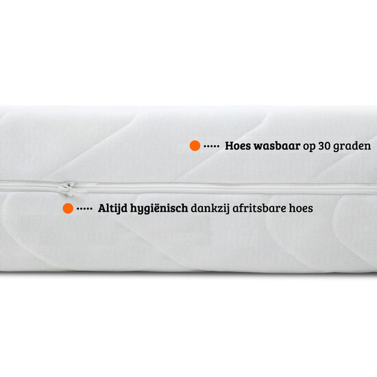 AirSleeperz® traagschuim matras 90x200 cm - 1 persoons