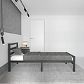 AirSleeperz® metalen bedframe Job Black 90x200 cm - 1 persoons