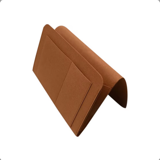 AirSleeperz® bed organizer vilt Brown (32x22x10 cm)