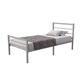 AirSleeperz® metalen bedframe Sara Grey 90x200 cm - 1 persoons
