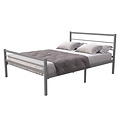 AirSleeperz® metalen bedframe Sara Grey 140x200 cm - 2 persoons