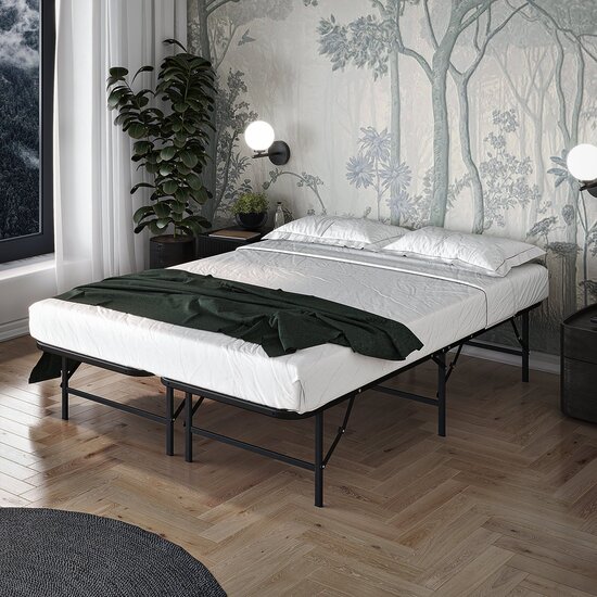 AirSleeperz® opvouwbaar bed Joost Basic Black 140x200 cm - 2 persoons | 2eKans