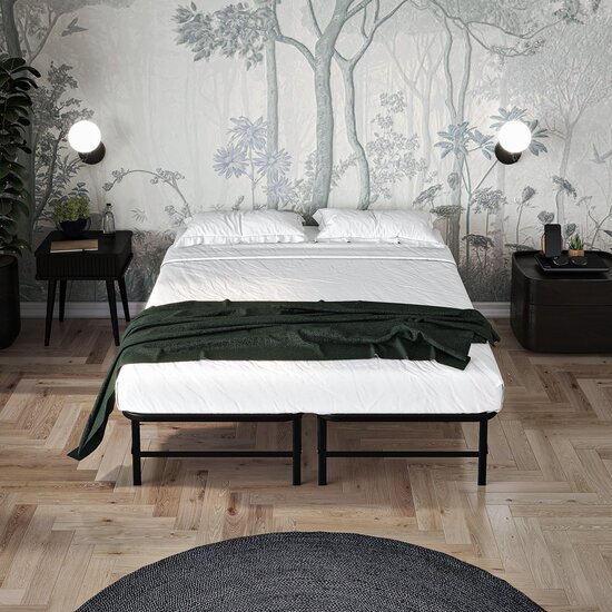 AirSleeperz® opvouwbaar bed Joost Basic Black 140x200 cm - 2 persoons | 2eKans