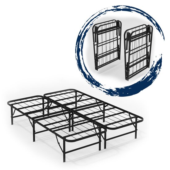 AirSleeperz® opvouwbaar bed Joost Basic Black 140x200 cm - 2 persoons | 2eKans