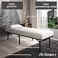 AirSleeperz® opvouwbaar bed Joost Premium Black 90x200 cm - 1 persoons | 2eKans