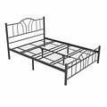 AirSleeperz® metalen bedframe Esmee Black 140x200 cm | 2eKans