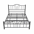 AirSleeperz® metalen bedframe Esmee Black 140x200 cm | 2eKans