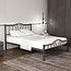 AirSleeperz® metalen bedframe Esmee Black 140x200 cm | 2eKans