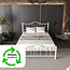 AirSleeperz® metalen bedframe Esmee White 140x200 cm - 2 persoons | 2eKans