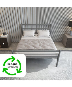 metalen bedframe Sara Grey 140x200 cm - 2 persoons | 2eKans