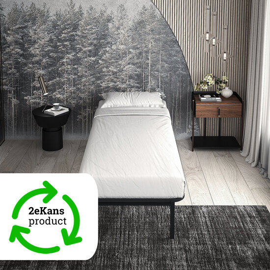 AirSleeperz® opvouwbaar bed Joost Premium Black 90x200 cm - 1 persoons | 2eKans