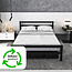 AirSleeperz® metalen bedframe Job Black 140x200 cm - 2 persoons | 2ekans