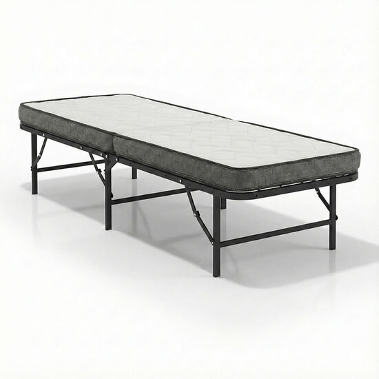 AirSleeperz® opvouwbaar matras traagschuim 90x200x12.5 cm - 1 persoons