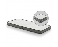 opvouwbaar matras traagschuim 90x200x12.5 cm - 1 persoons