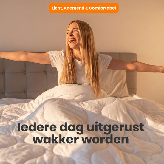 AirSleeperz® Luxe Microvezel Dekbed 220x240 cm (lits-jumeaux)