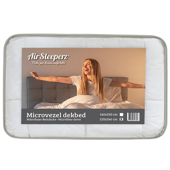 AirSleeperz® Luxe Microvezel Dekbed 220x240 cm (lits-jumeaux)