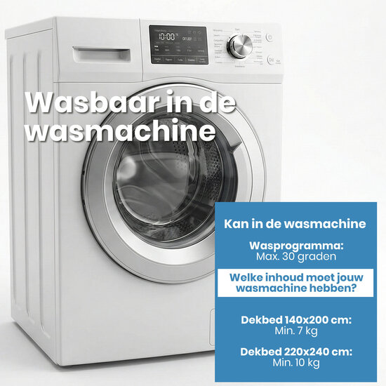 AirSleeperz® Luxe Microvezel Dekbed 140x200 cm