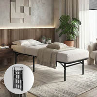 opvouwbaar bed Joost Premium Black 90x200 cm - 1 persoons