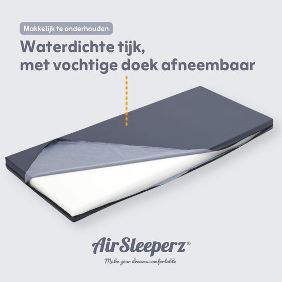 AirSleeperz® waterdicht incontinentiematras - zorgmatras 90×200 cm