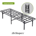 AirSleeperz® opvouwbaar bed Joost Premium Black 90x200 cm - 1 persoons