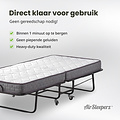AirSleeperz® opvouwbaar bed Merel 80x200 cm - 1 persoons