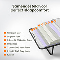 AirSleeperz® opvouwbaar bed Merel 80x200 cm - 1 persoons