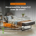AirSleeperz® opvouwbaar bed Merel 80x200 cm - 1 persoons