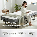 AirSleeperz® opvouwbaar bed Merel 80x200 cm - 1 persoons