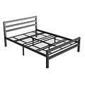 AirSleeperz® metalen bedframe Job Black 180x200 cm - 2 persoons