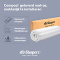 AirSleeperz® traagschuim matras 90x200 cm - 1 persoons