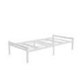AirSleeperz® metalen bedframe Luuk White 90x200 cm - 1 persoons