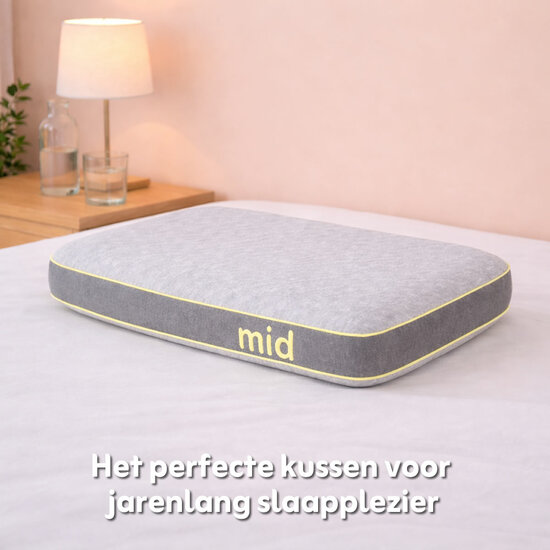 AirSleeperz® SoftLife Memory Foam Medium Hoofdkussen 60x40 cm