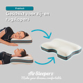 AirSleeperz® SoftLife Anti Snurk Kussen Memory Foam 55x40 cm