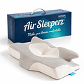 AirSleeperz® SoftLife Ergonomisch Fysio Hoofdkussen Memory Foam 64x38 cm