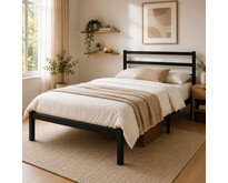 metalen bedframe Job Black 160x200 cm - 2 persoons