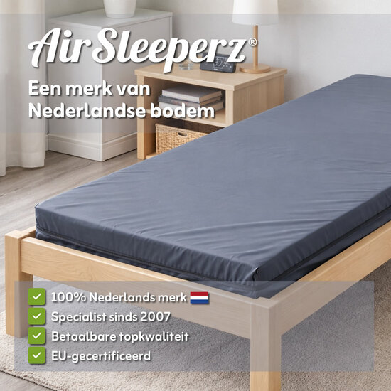AirSleeperz® waterdicht incontinentiematras - zorgmatras 140×200 cm